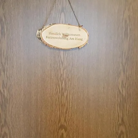 Ferienwohnung Am Hang Apartment *